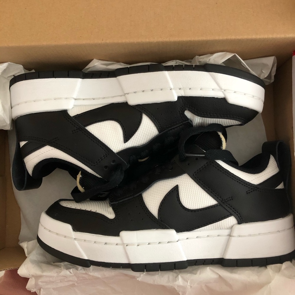 Nike Dunk Low Disrupt Black White
